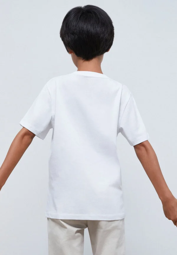 scalperscompany Camiseta Calavera Estampado-Niños Camisetas