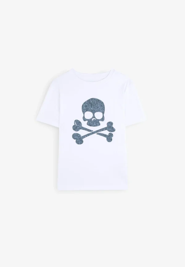 scalperscompany Camiseta Calavera Estampado-Niños Camisetas
