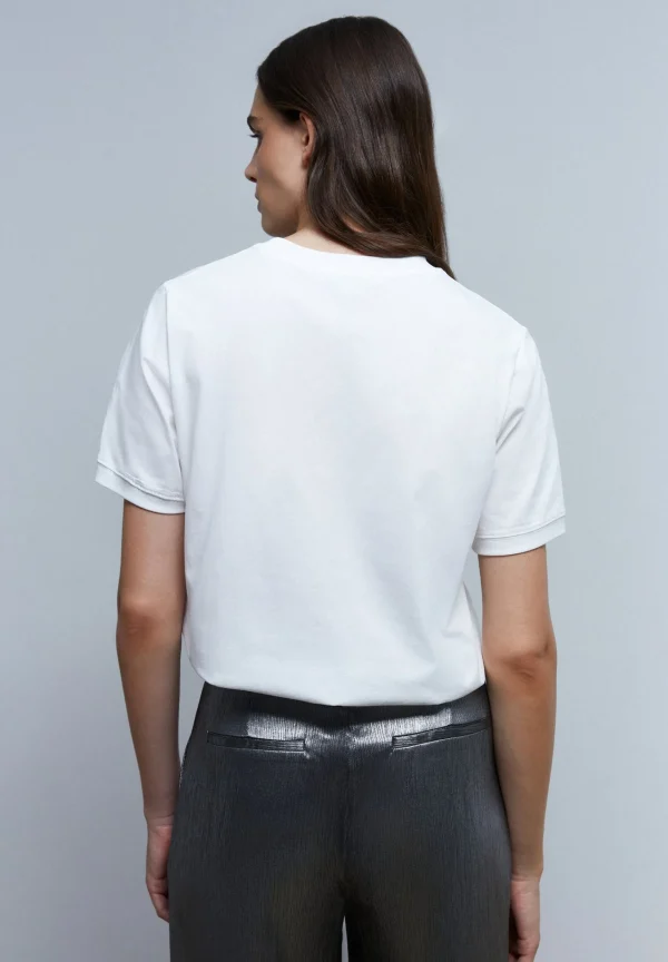 scalperscompany Camiseta Calavera Foil-Mujer Camisetas Y Tops