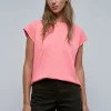scalperscompany Camiseta Calavera Lurex-Mujer Camisetas Y Tops