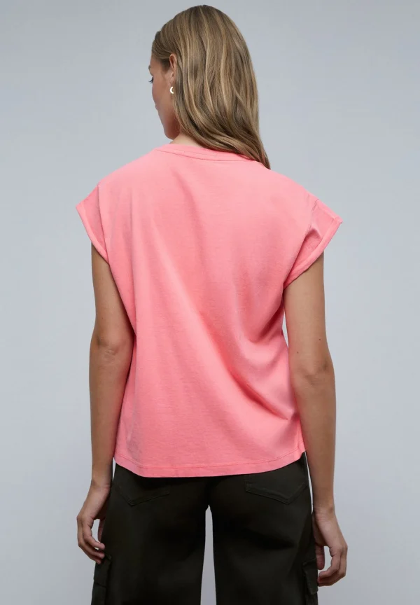scalperscompany Camiseta Calavera Lurex-Mujer Camisetas Y Tops