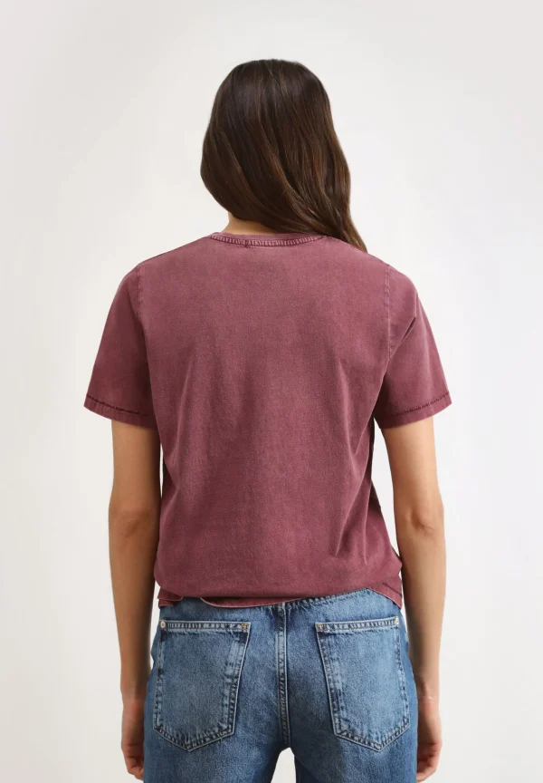 scalperscompany Camiseta Calavera Parche-Mujer Camisetas Y Tops