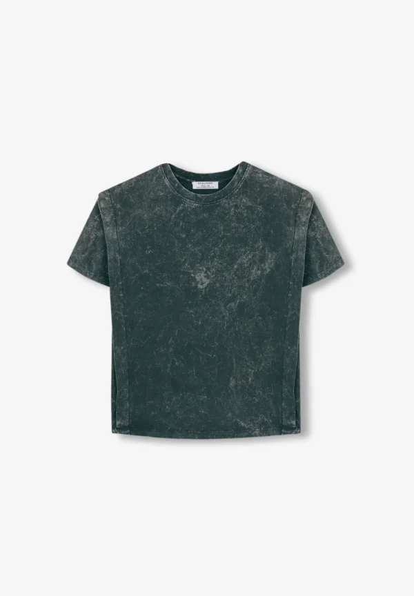 scalperscompany Camiseta Calavera Trasera Cristales-Mujer Camisetas Y Tops