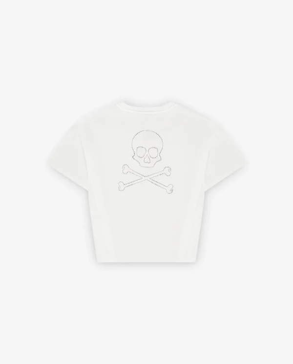 scalperscompany Camiseta Calavera Trasera Cristales-Mujer Camisetas Y Tops