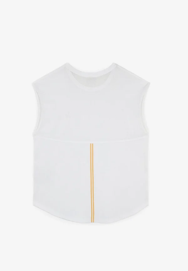 scalperscompany Camiseta Deportiva Paneles Adn-Mujer Ropa Deportiva