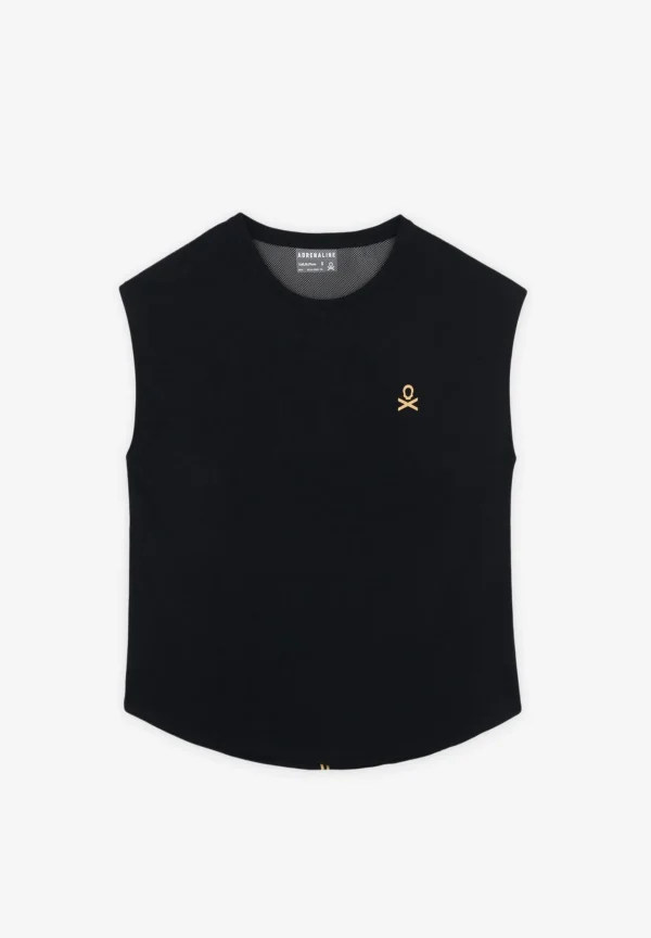 scalperscompany Camiseta Deportiva Paneles Adn-Mujer Ropa Deportiva