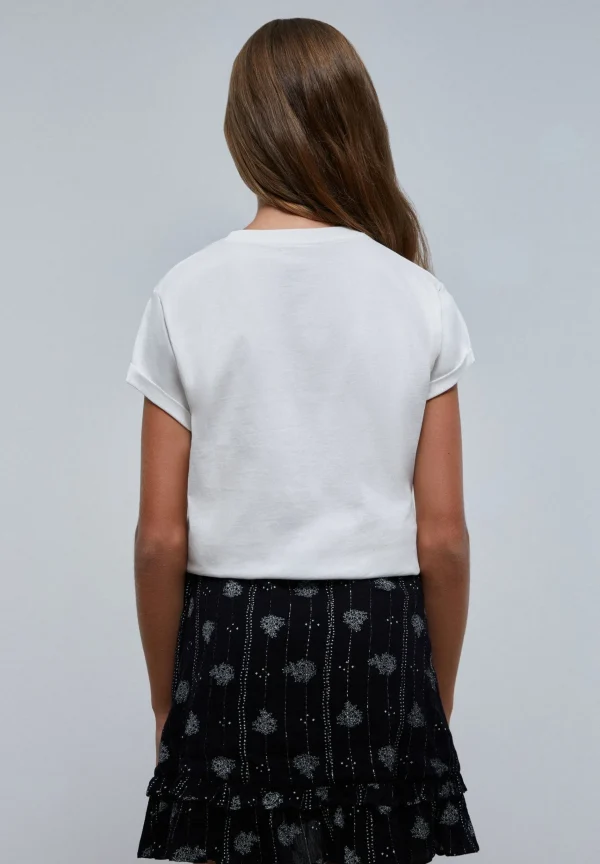 scalperscompany Camiseta Dibujo Bordado-Niños Camisetas