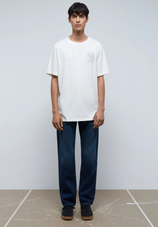 scalperscompany Camiseta Dibujo Logo Trasero-Hombre Camisetas