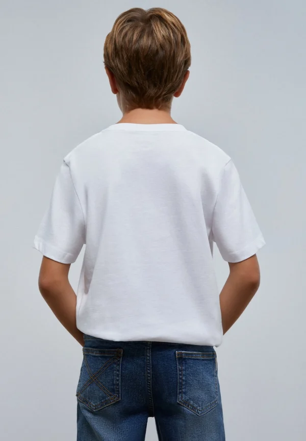 scalperscompany Camiseta Dibujo Logo Trasero-Niños Mini Me