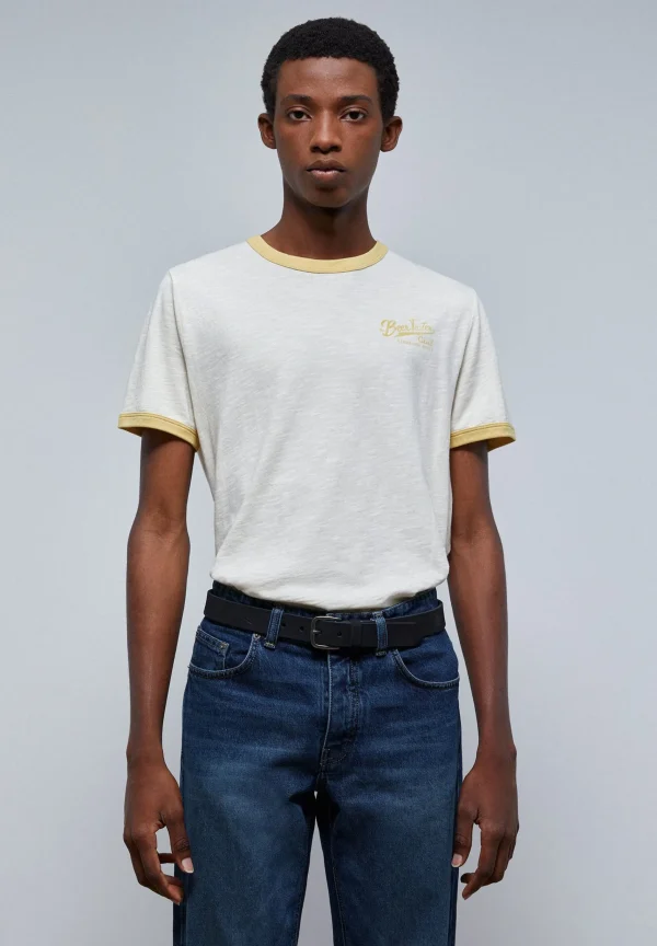 scalperscompany Camiseta Flame Contraste-Hombre Camisetas