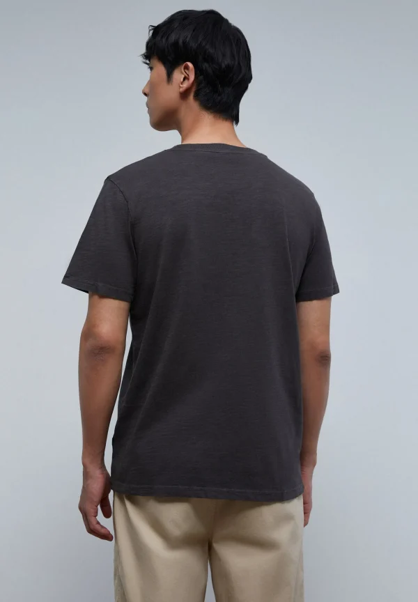 scalperscompany Camiseta Flame Rustica-Hombre Camisetas