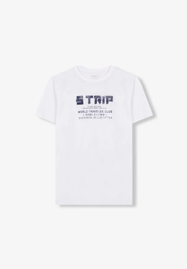 scalperscompany Camiseta Flame Rustica-Hombre Camisetas