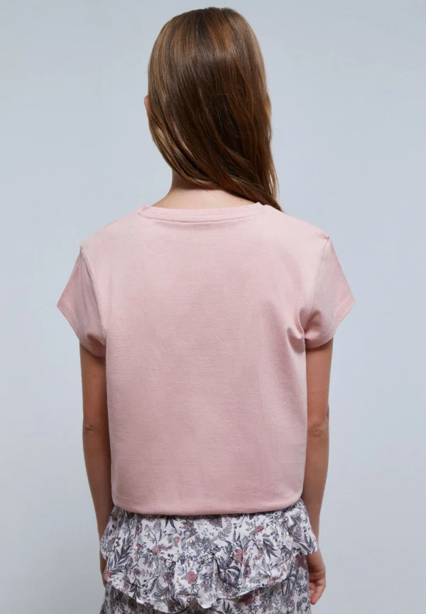 scalperscompany Camiseta Flores Foil-Niños Camisetas