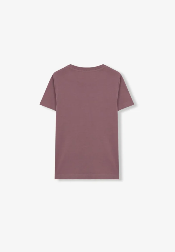 scalperscompany Camiseta Lavada Print Circular-Niños Camisetas