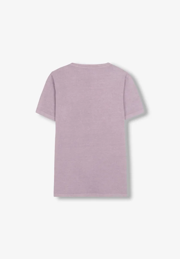 scalperscompany Camiseta Lavada Print Frontal-Hombre Camisetas
