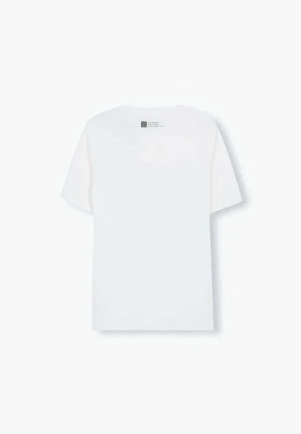 scalperscompany Camiseta Lavada Print Frontal Festival-Hombre Camisetas