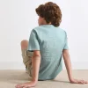 scalperscompany Camiseta Lavada Print Trasero-Niños Camisetas