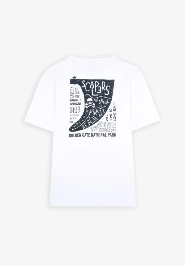 scalperscompany Camiseta Parche Bordado-Niños Camisetas