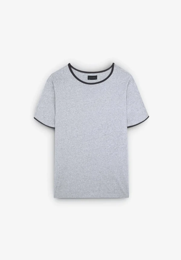 scalperscompany Camiseta Premium Acabados Contraste-Hombre Camisetas