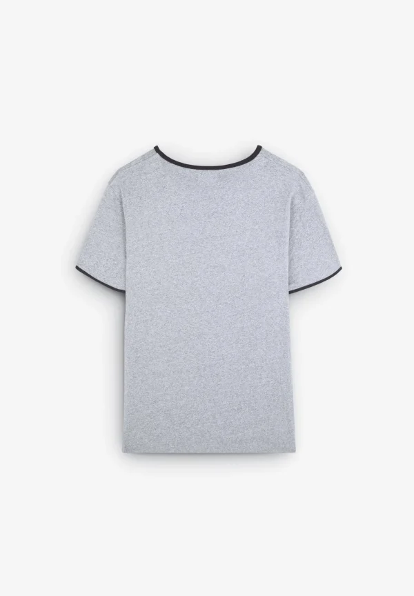 scalperscompany Camiseta Premium Acabados Contraste-Hombre Camisetas