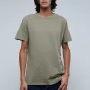 scalperscompany Camiseta Premium Tacto Peach-Hombre Camisetas