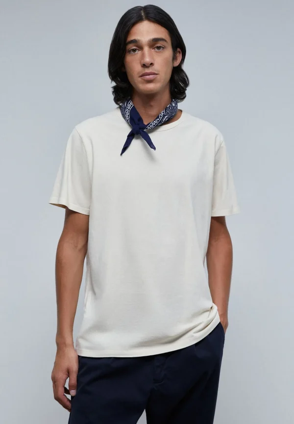 scalperscompany Camiseta Premium Tacto Peach-Hombre Camisetas