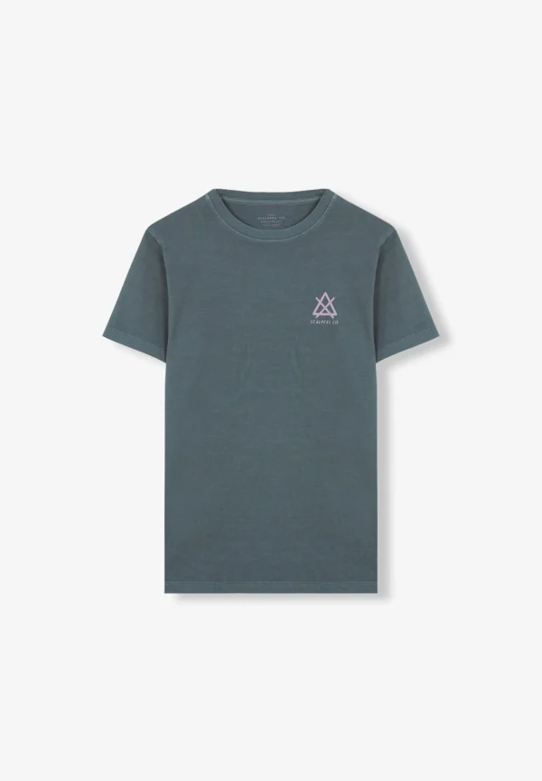 scalperscompany Camiseta Print Contraste-Hombre Camisetas