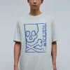 scalperscompany Camiseta Print Frontal-Hombre Camisetas