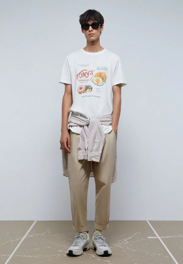 scalperscompany Camiseta Print Frontal-Hombre Camisetas