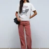 scalperscompany Camiseta Print Frontal-Mujer Camisetas Y Tops