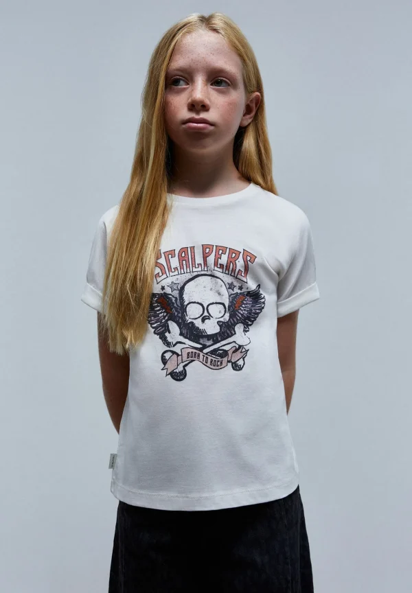 scalperscompany Camiseta Print Frontal-Niños Mini Me