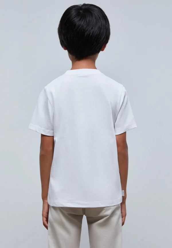 scalperscompany Camiseta Print Frontal Relieve-Niños Camisetas