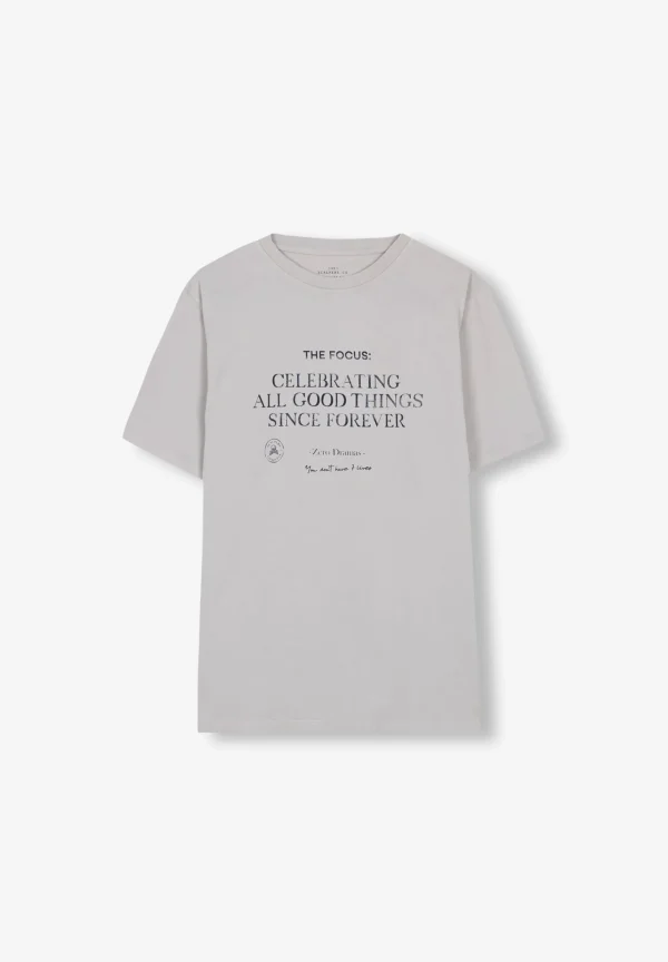 scalperscompany Camiseta Print Frontal Texto-Hombre Camisetas