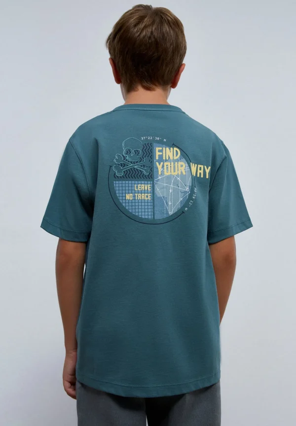 scalperscompany Camiseta Print High Density-Niños Camisetas