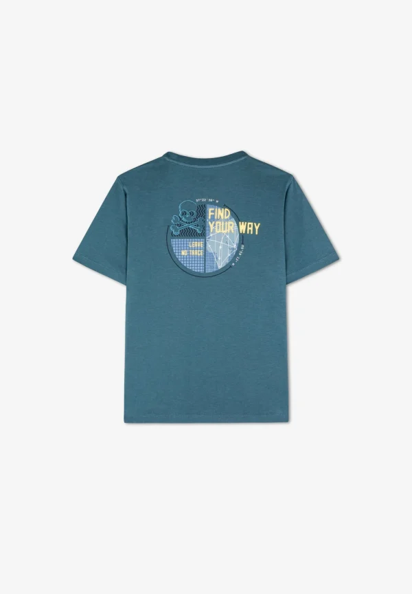 scalperscompany Camiseta Print High Density-Niños Camisetas