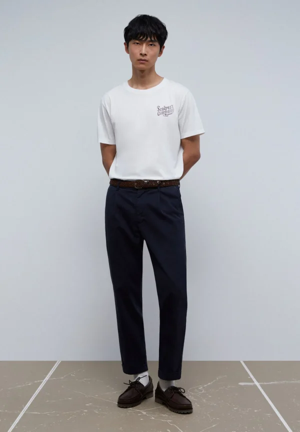 scalperscompany Camiseta Print Logo-Hombre Camisetas