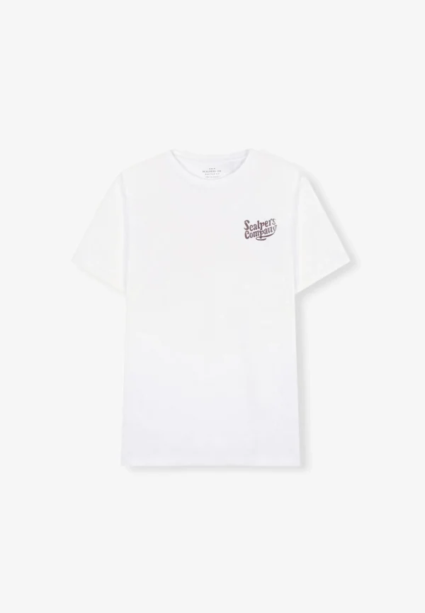 scalperscompany Camiseta Print Logo-Hombre Camisetas