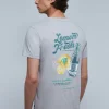 scalperscompany Camiseta Print Trasero-Hombre Camisetas