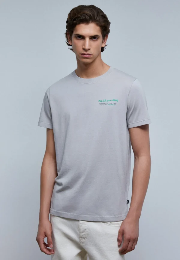 scalperscompany Camiseta Print Trasero-Hombre Camisetas
