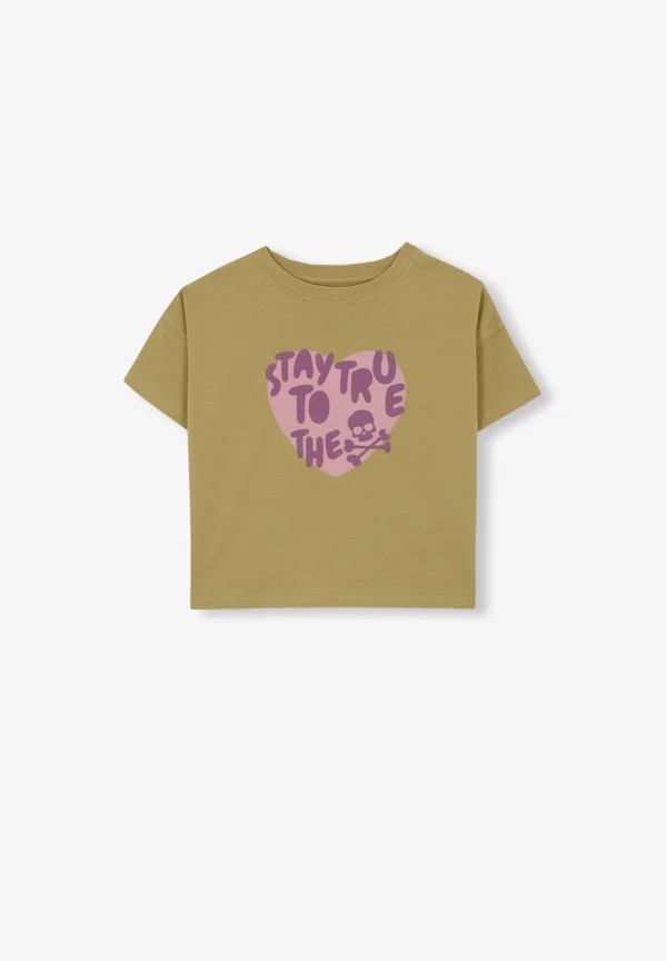 scalperscompany Camiseta Puff Print Frontal-Niños Camisetas