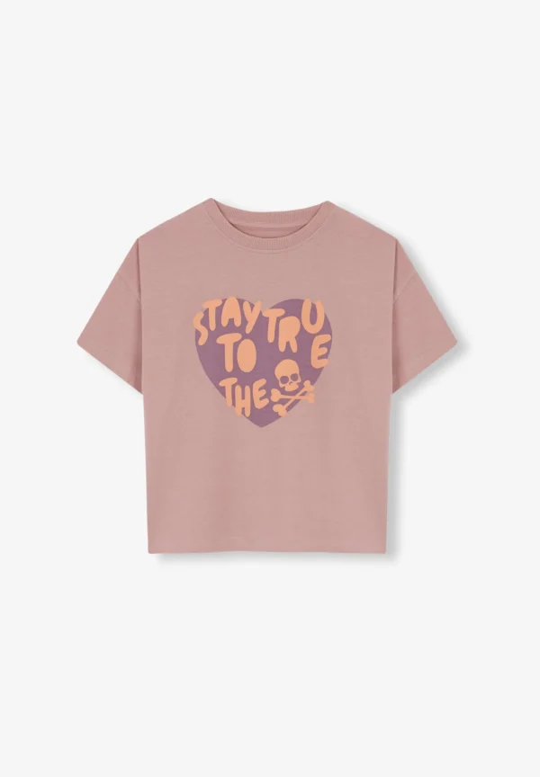 scalperscompany Camiseta Puff Print Frontal-Niños Camisetas