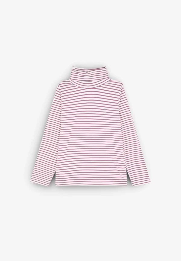 scalperscompany Camiseta Rayas Cuello Alto-Niños Camisetas