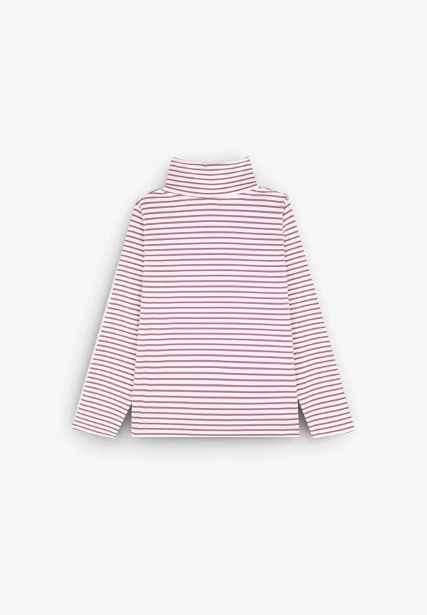 scalperscompany Camiseta Rayas Cuello Alto-Niños Camisetas