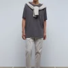 scalperscompany Camiseta Rustica Bolsillo-Hombre Camisetas