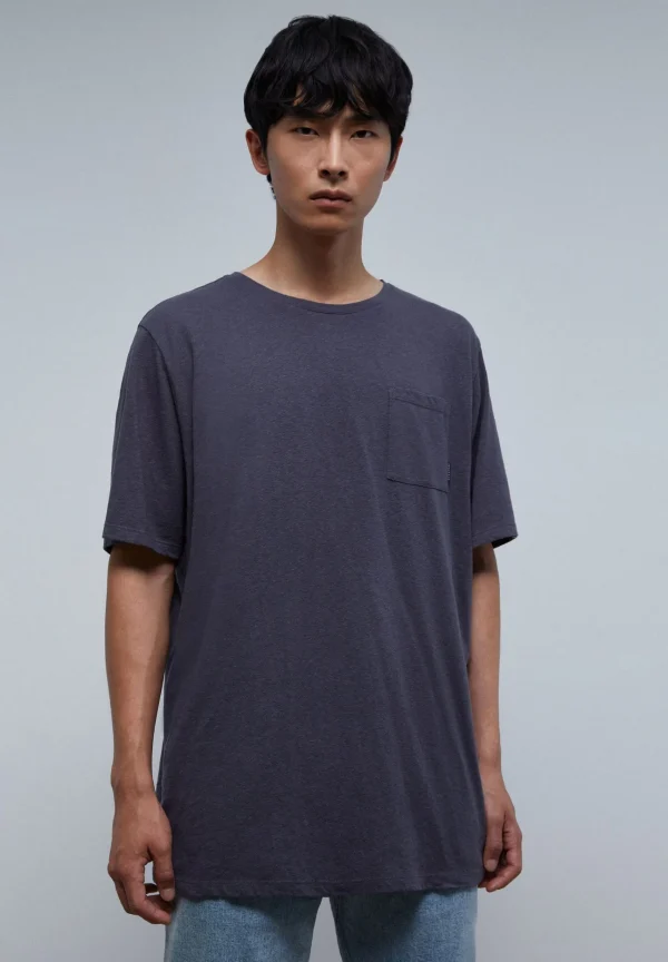 scalperscompany Camiseta Rustica Bolsillo-Hombre Camisetas