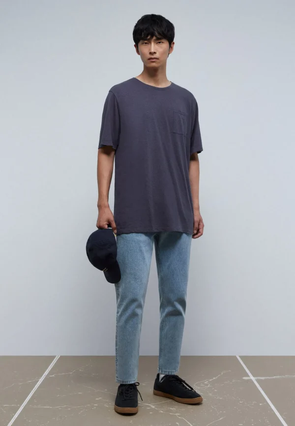 scalperscompany Camiseta Rustica Bolsillo-Hombre Camisetas