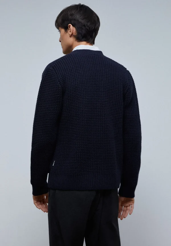 scalperscompany Cardigan Estructura Crochet-Hombre Jerséis Y Cárdigans