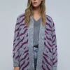 scalperscompany Cardigan Punto Animal-Mujer Punto