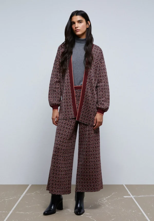 scalperscompany Cardigan Punto Lurex-Mujer Total Look