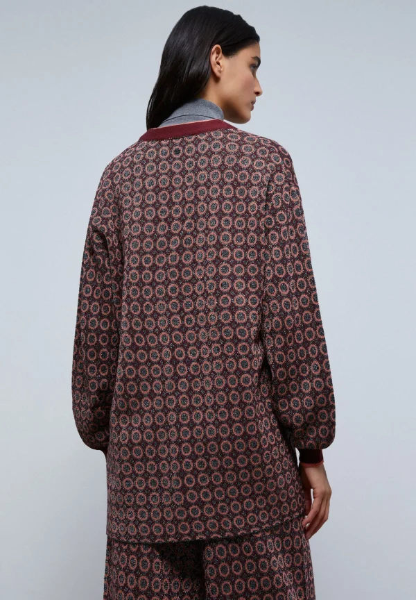 scalperscompany Cardigan Punto Lurex-Mujer Total Look